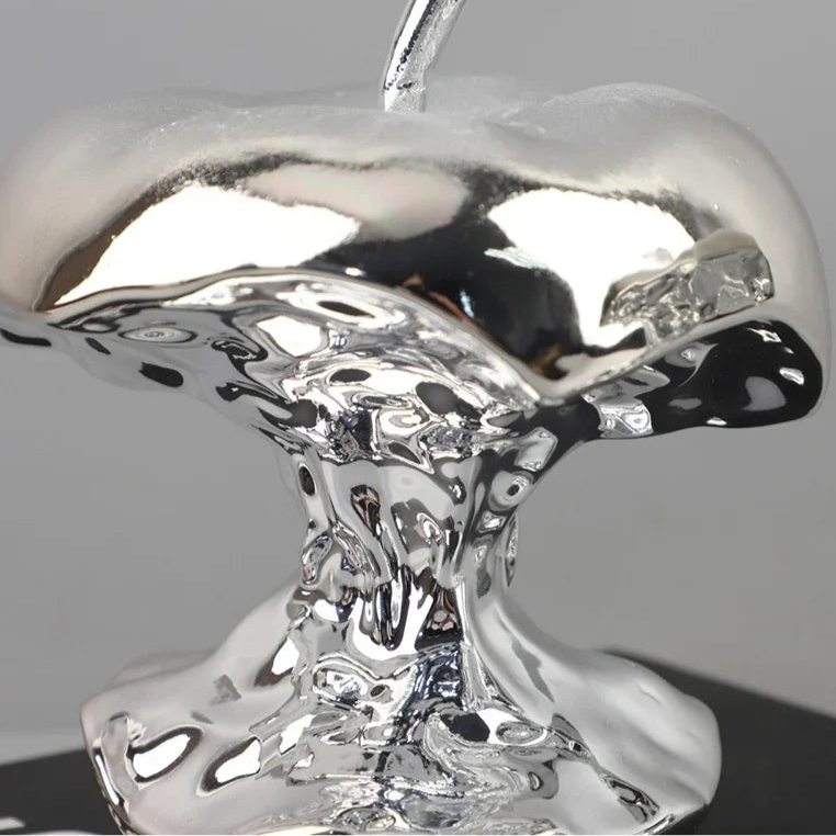 Shiny Eaten Apple Core Ornament