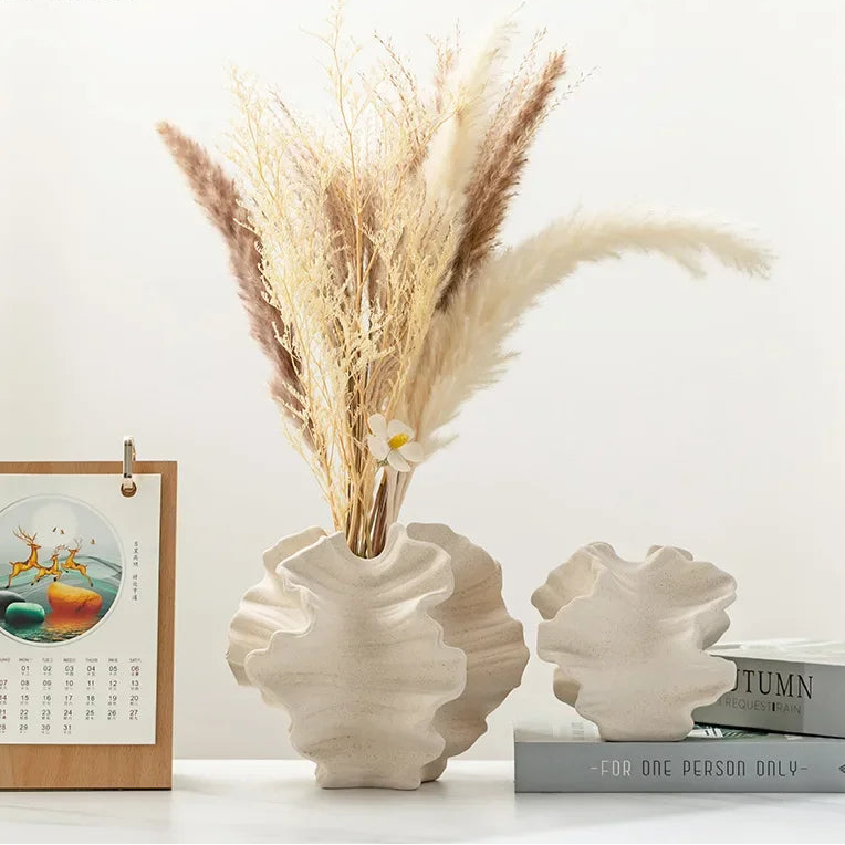 Coralline Ceramic Craft Vase