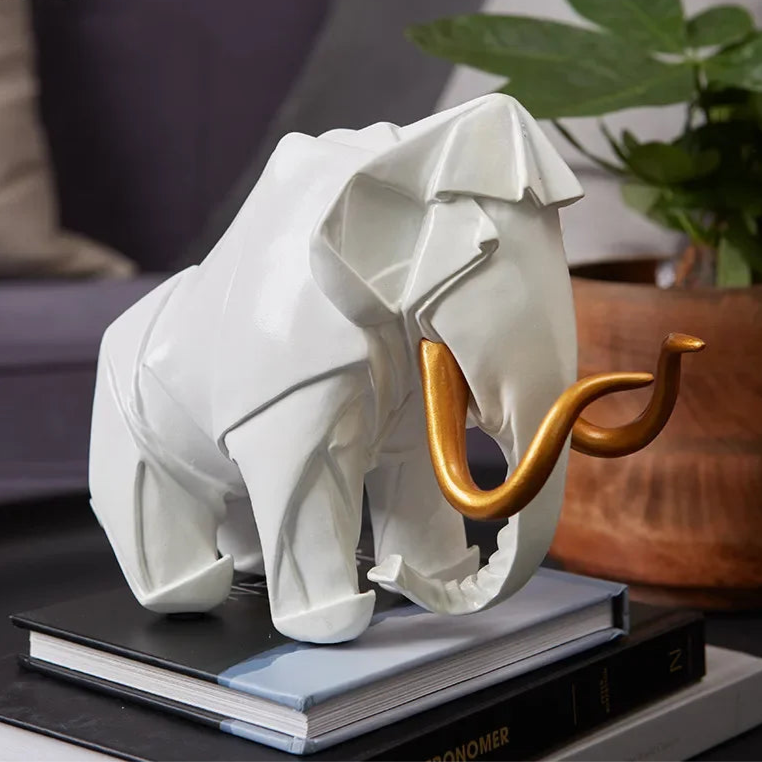 Saber Tooth Tiger and White Elephant