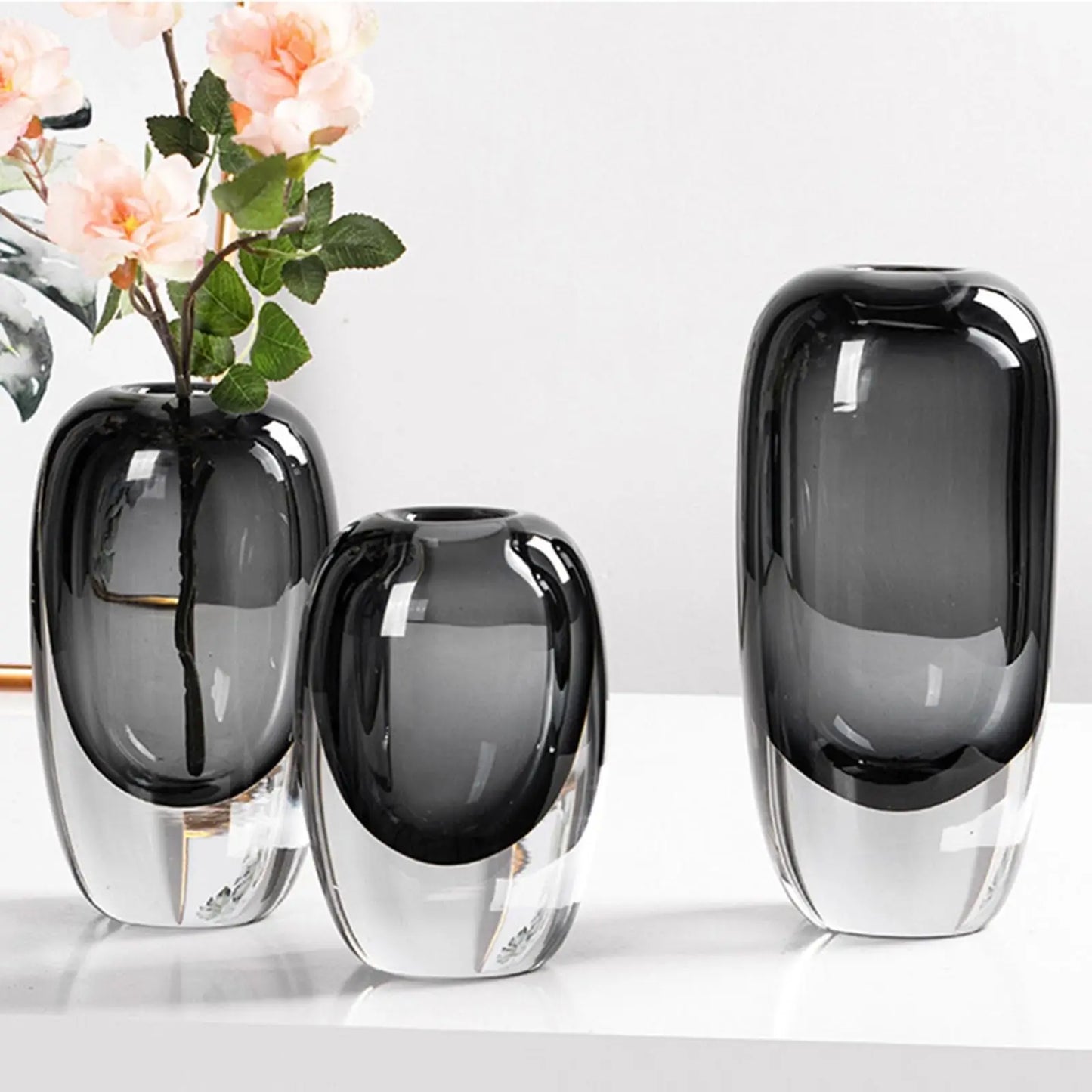 Coloured Glass Vases