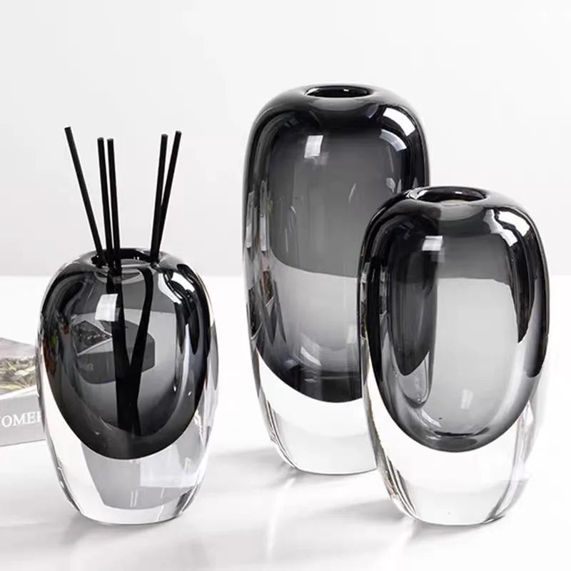 Coloured Glass Vases