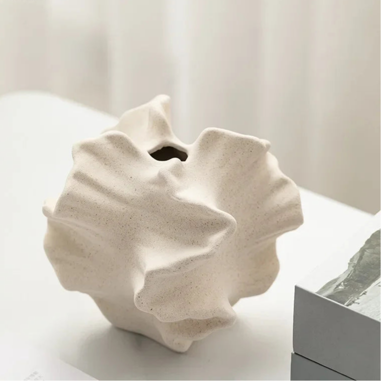 Coralline Ceramic Craft Vase