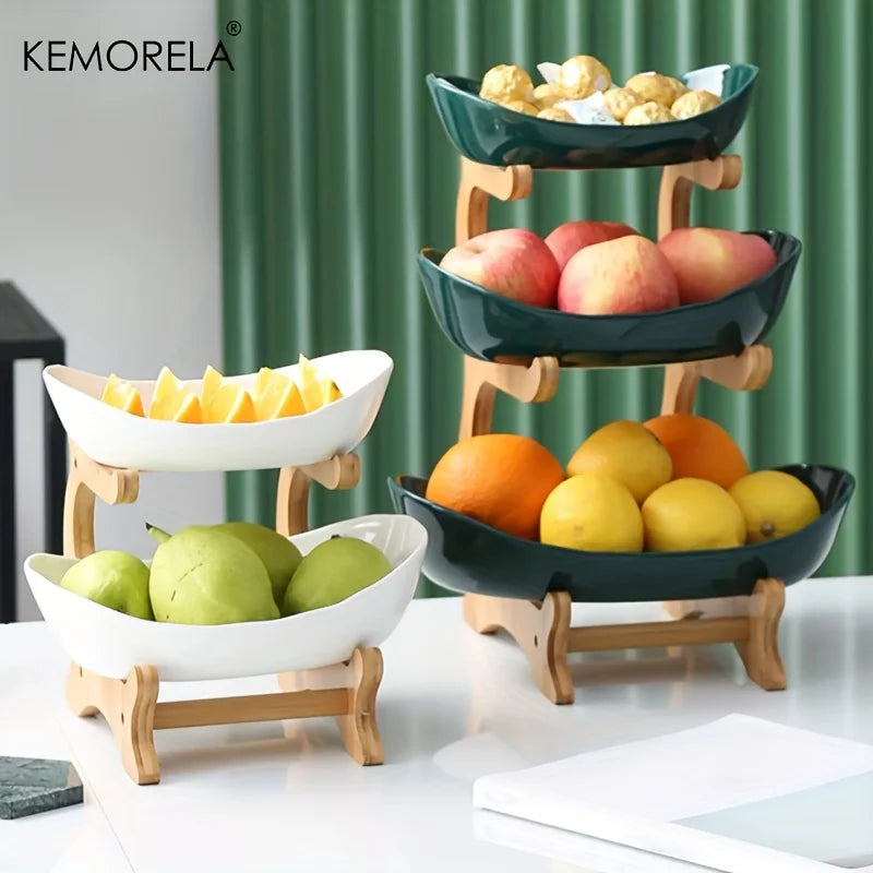 2/3 Layer Modern Cascade Tiered Serving Tower