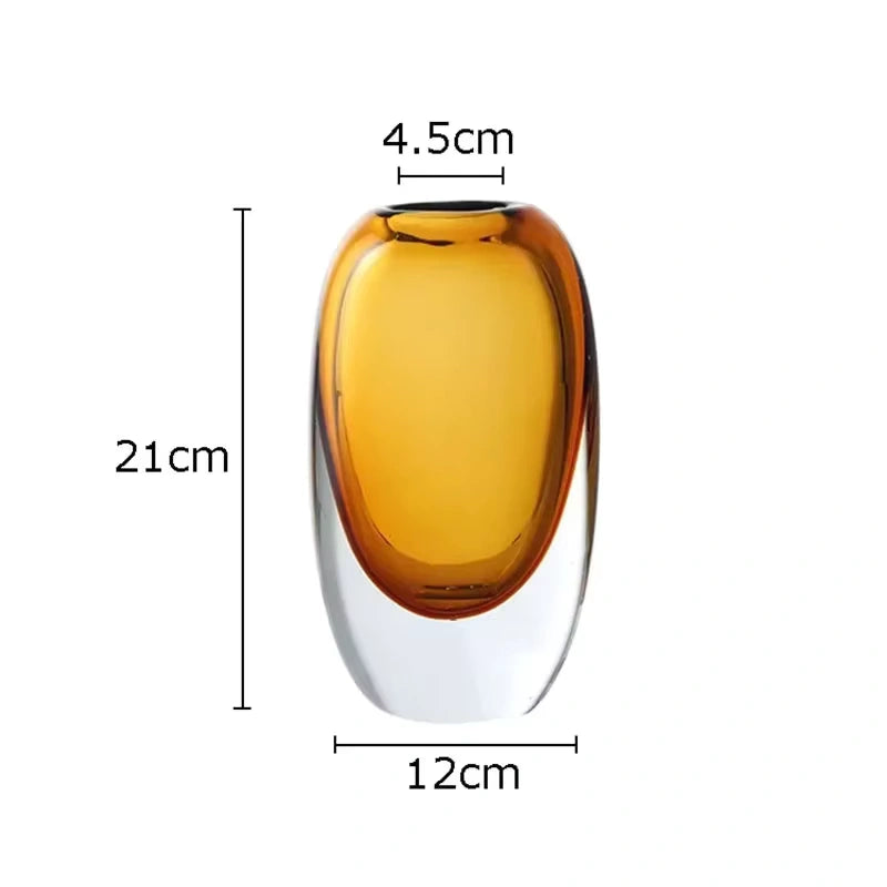 Coloured Glass Vases