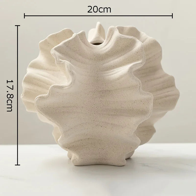 Coralline Ceramic Craft Vase
