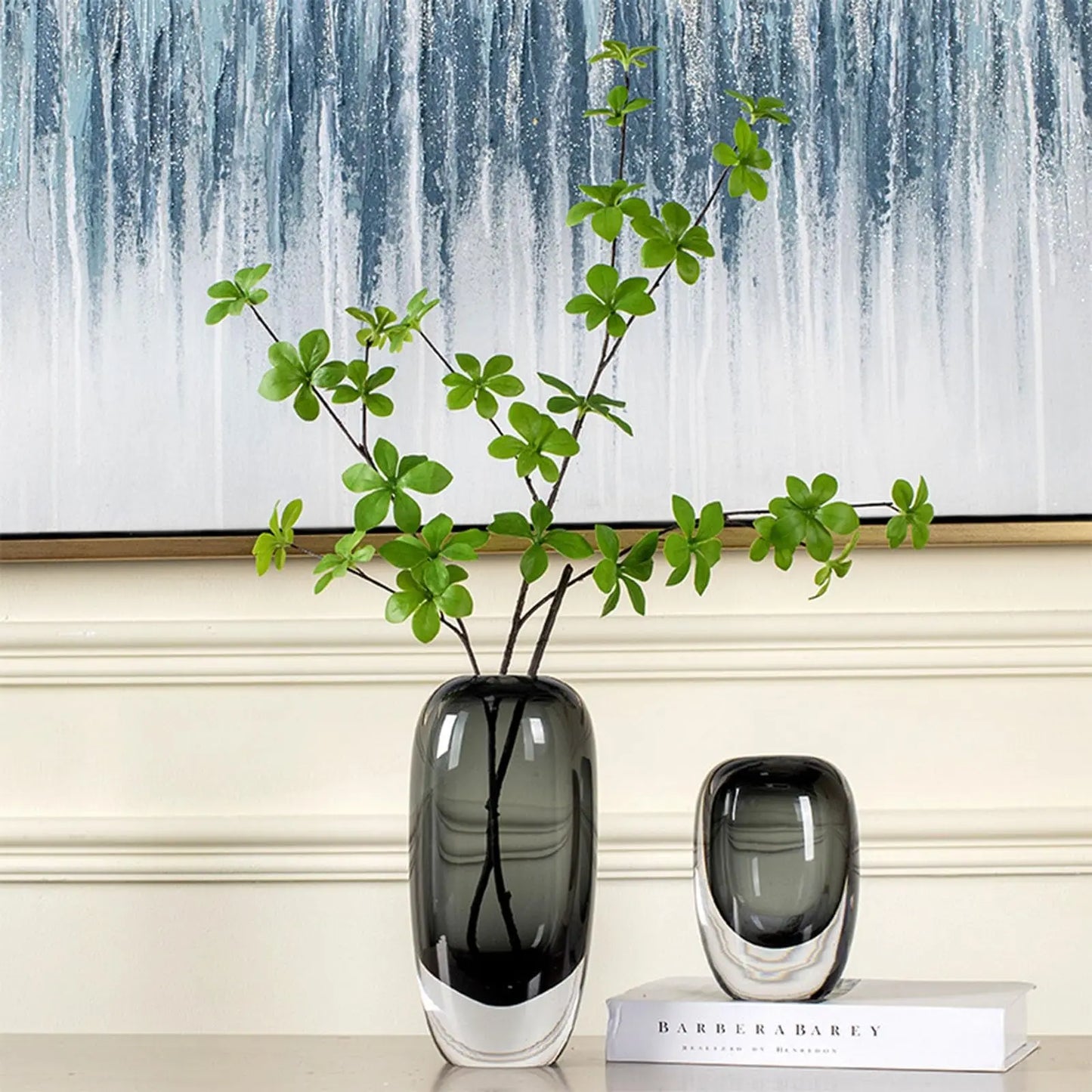 Coloured Glass Vases