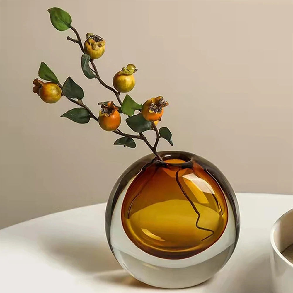 Coloured Glass Vases