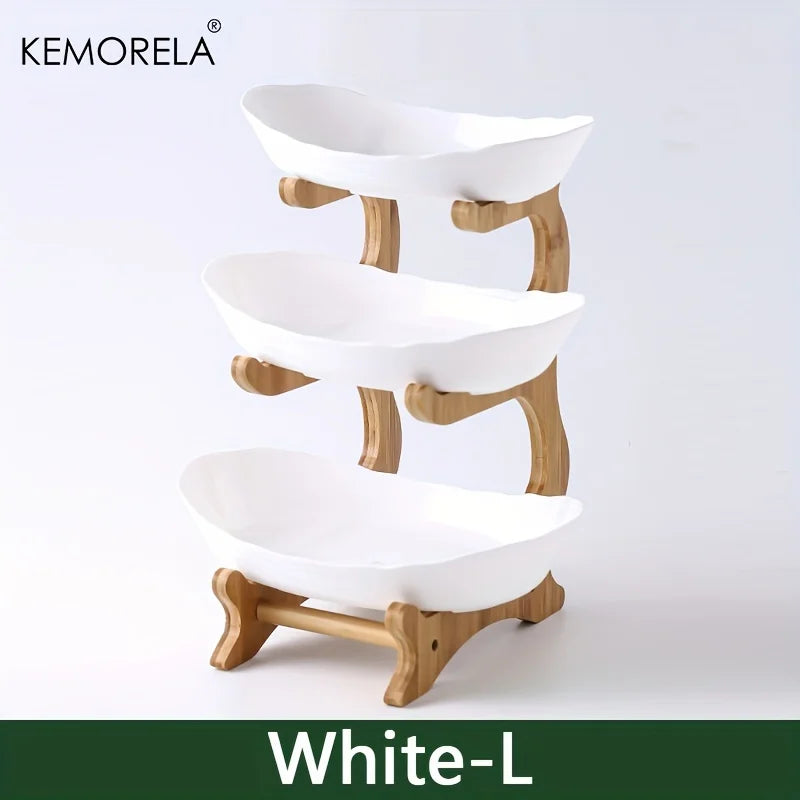 2/3 Layer Modern Cascade Tiered Serving Tower