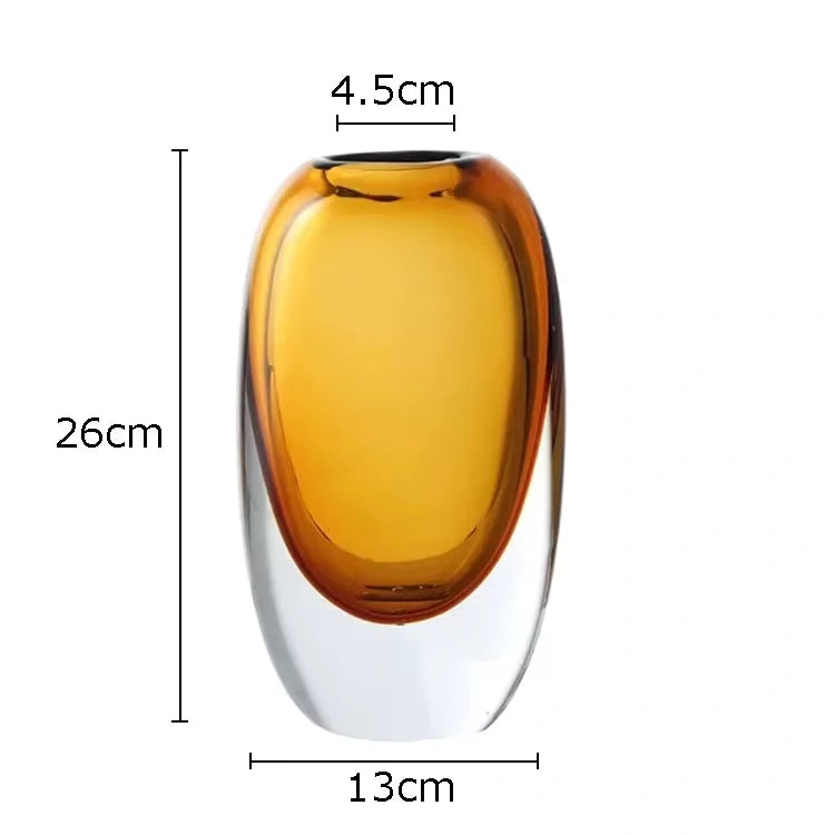 Coloured Glass Vases