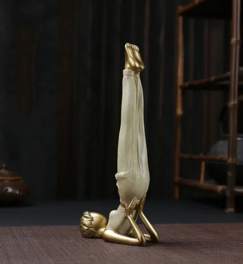 Yoga Pose Art Figurines (Set of 3 pieces)