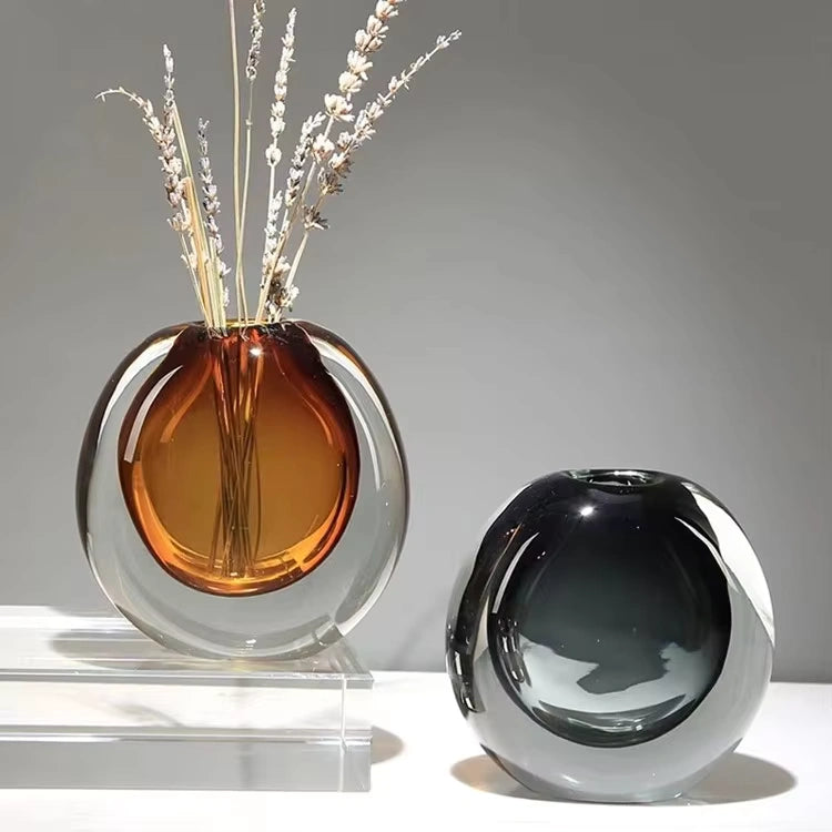 Coloured Glass Vases