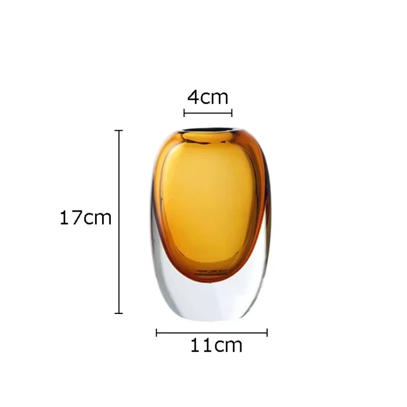 Coloured Glass Vases